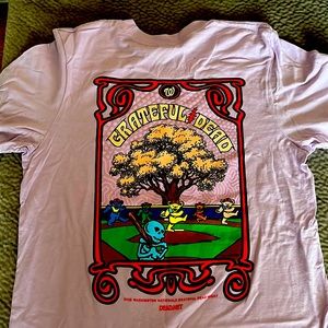 Grateful Dead x Washington Nationals Tshirt 2022